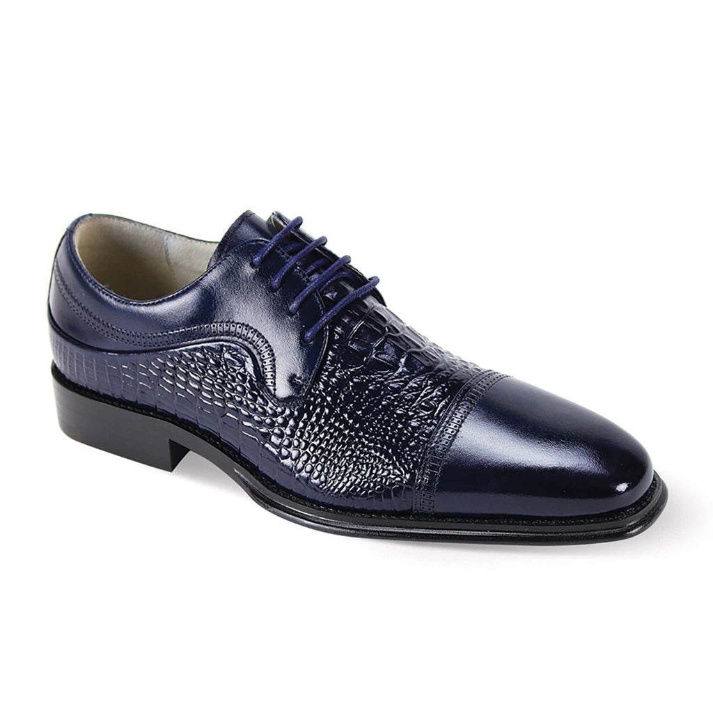 GIOVANNI LEATHER SHOES FT BLUE / 7 GIOVANNI LEATHER SHOES-MATTIAS