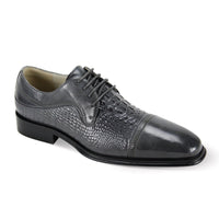 GIOVANNI LEATHER SHOES FT GREY / 7 GIOVANNI LEATHER SHOES-MATTIAS