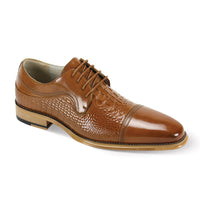 GIOVANNI LEATHER SHOES FT TAN / 7 GIOVANNI LEATHER SHOES-MATTIAS