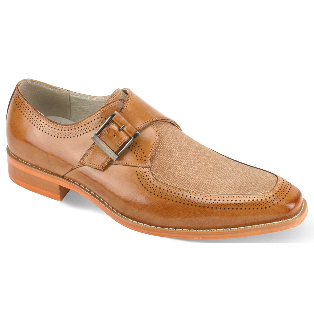 GIOVANNI LEATHER SHOES FT TAN / 7 GIOVANNI LEATHER SHOES-MONTE
