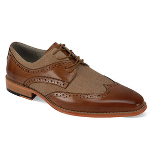 GIOVANNI LEATHER SHOES FT TAN / 9.5 GIOVANNI LEATHER SHOES-NICO