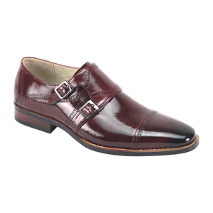 GIOVANNI LEATHER SHOES FT BURGUNDY / 7 GIOVANNI LEATHER SHOES-NOEL