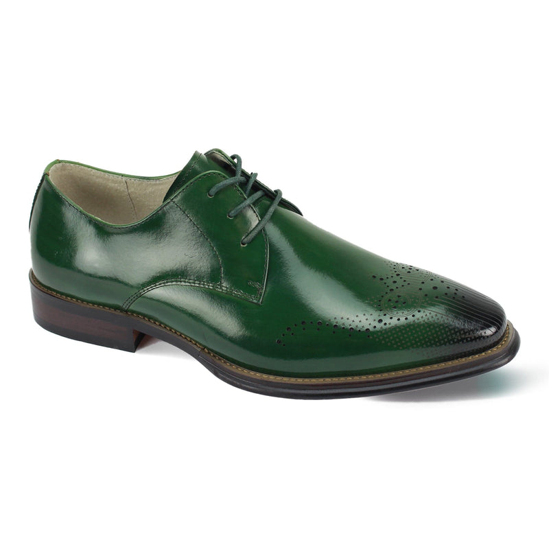 GIOVANNI LEATHER SHOES FT GREEN / 7 GIOVANNI LEATHER SHOES-OWEN