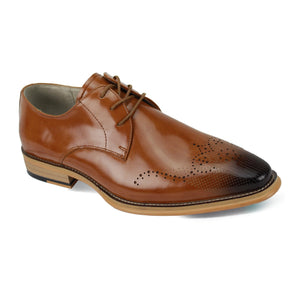 GIOVANNI LEATHER SHOES FT TAN / 7 GIOVANNI LEATHER SHOES-OWEN