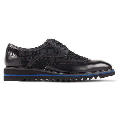 GIOVANNI LEATHER SHOES FT GIOVANNI LEATHER SHOES-RAVEN