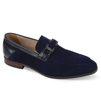 GIOVANNI LEATHER SHOES FT NAVY / 7 GIOVANNI LEATHER SHOES-ROMAN