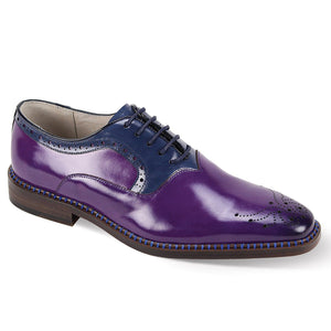 GIOVANNI LEATHER SHOES FT PURP/BLU / 7 GIOVANNI LEATHER SHOES-SAWYER