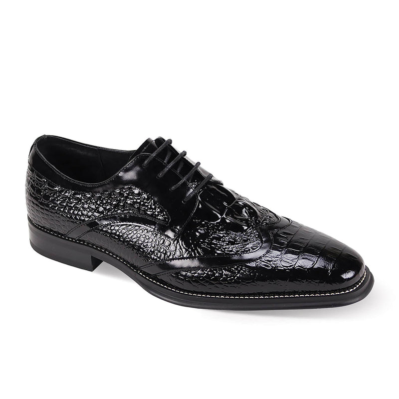 GIOVANNI LEATHER SHOES FT BLACK / 7 GIOVANNI LEATHER SHOES-SHANE