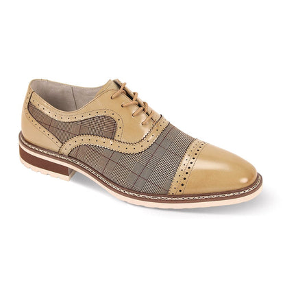 GIOVANNI LEATHER SHOES FT NAT/BRN / 7 GIOVANNI LEATHER SHOES-SINCLAIR