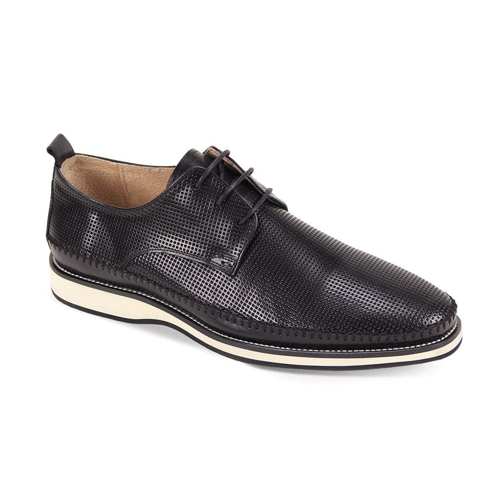 GIOVANNI LEATHER SHOES FT BLACK / 8 GIOVANNI LEATHER SHOES-STAN