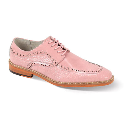 GIOVANNI LEATHER SHOES FT PINK / 7 GIOVANNI LEATHER SHOES-TERENCE