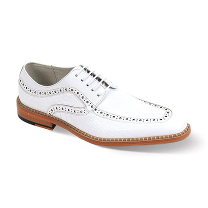 GIOVANNI LEATHER SHOES FT WHITE / 7 GIOVANNI LEATHER SHOES-TERENCE