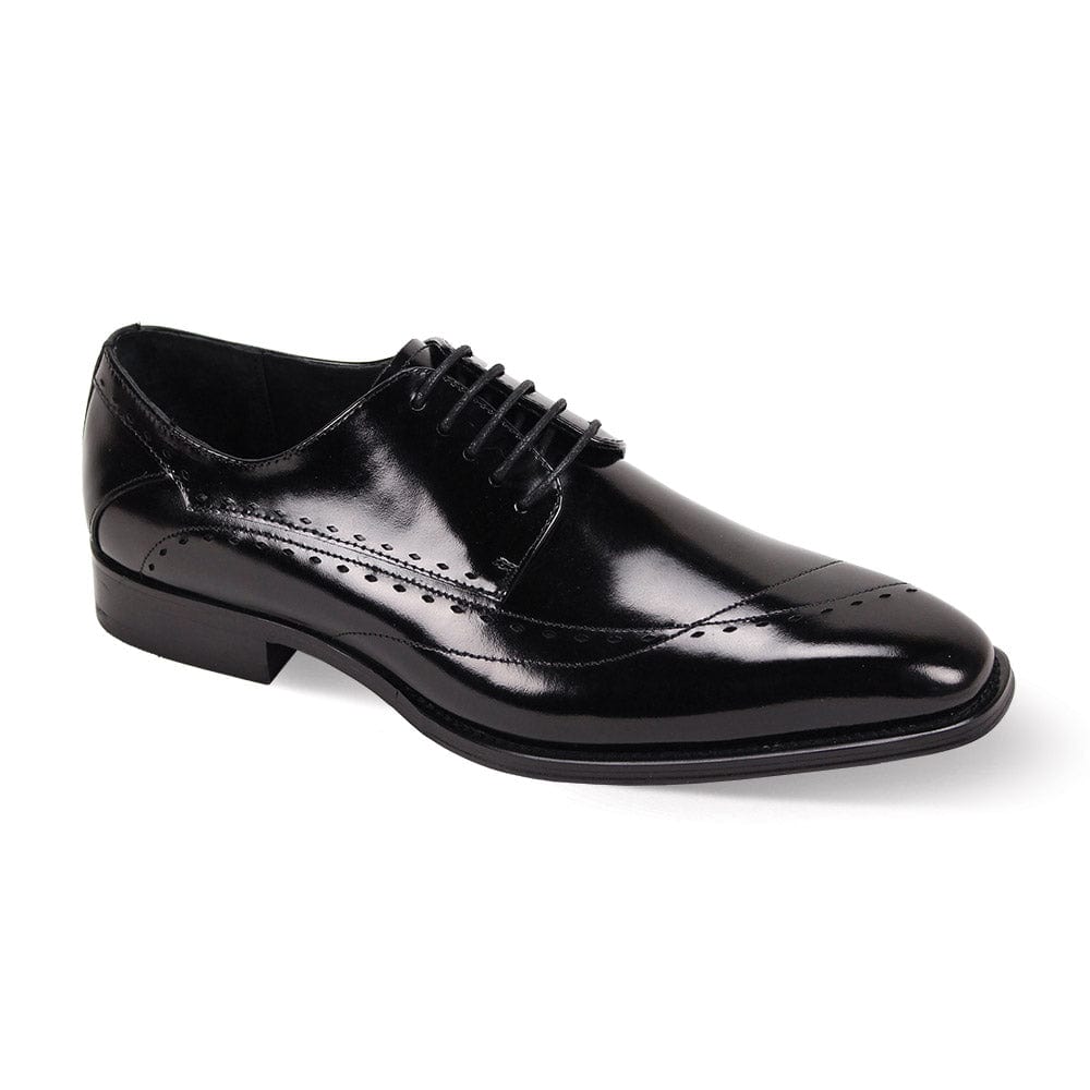 GIOVANNI LEATHER SHOES FT BLACK / 8 GIOVANNI LEATHER SHOES-TRISTON