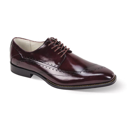 GIOVANNI LEATHER SHOES FT BURGUNDY / 8 GIOVANNI LEATHER SHOES-TRISTON