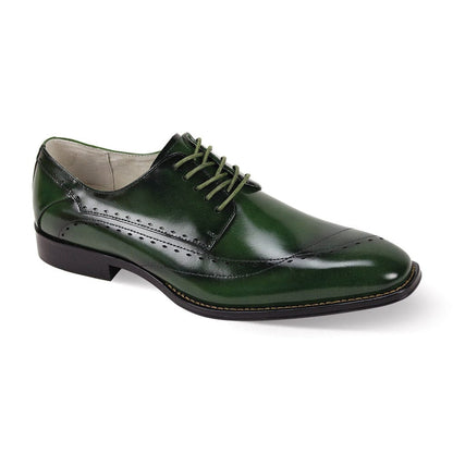 GIOVANNI LEATHER SHOES FT GREEN / 8 GIOVANNI LEATHER SHOES-TRISTON
