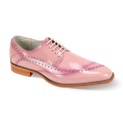 GIOVANNI LEATHER SHOES FT PINK / 8 GIOVANNI LEATHER SHOES-TRISTON