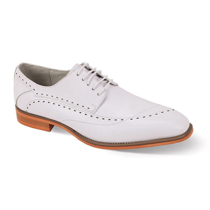 GIOVANNI LEATHER SHOES FT WHITE / 8.5 GIOVANNI LEATHER SHOES-TRISTON