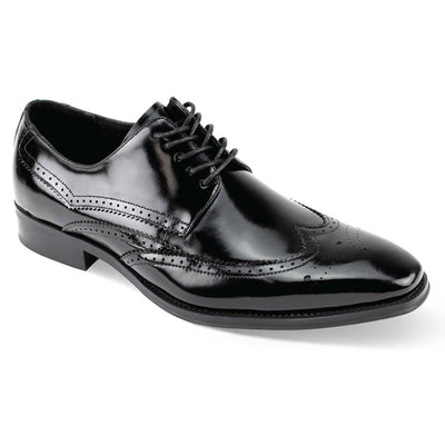 GIOVANNI LEATHER SHOES FT BLACK / 7 Giovanni LINCOLN  Leather Shoes