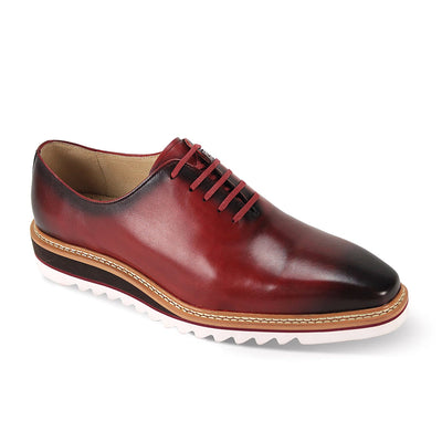 GIOVANNI LEATHER SHOES FT WINE / 7.5 Giovanni RUBEN Leather Shoes
