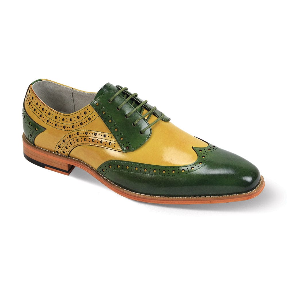 GIOVANNI LEATHER SHOES FT GRN/SCOT / 8.5 Giovanni TROY Leather Shoes