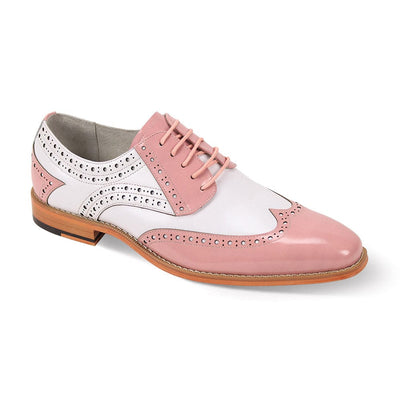 GIOVANNI LEATHER SHOES FT PNK/WHT / 8.5 Giovanni TROY Leather Shoes