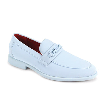 GLOBE FOOTWEAR F T L.BLUE / 8 ASH 4 Moc Toe Bit Slip-On Loafer