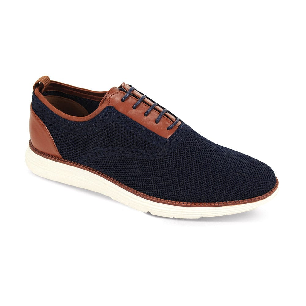 GLOBE FOOTWEAR F TC NVY/COG / 8.5 PLAIN TOE LACE CASUAL-7059
