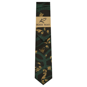 GR CLOTHING GRP DBA ROSSI N T GREEN MUTI ROSSI MAN TIE/HANKEY SET