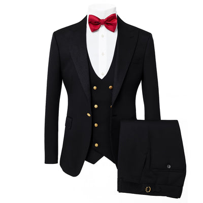 GR CLOTHING GRP DBA ROSSI U SM BLK1751 / 40 REG BOND BY ROSSI MAN/BOND