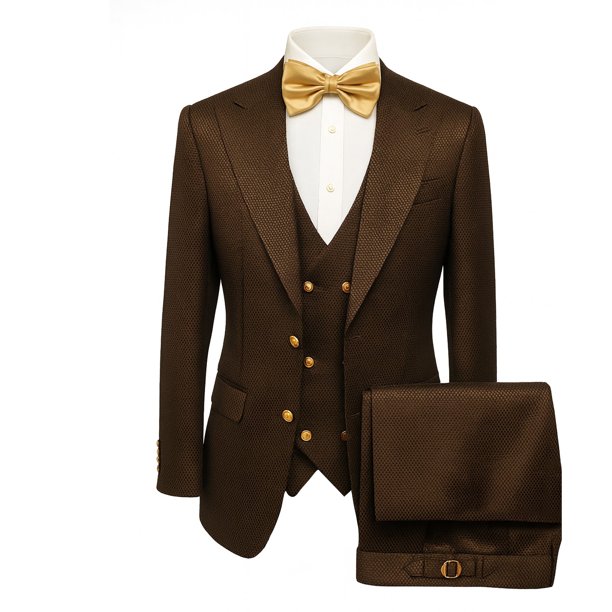 GR CLOTHING GRP DBA ROSSI U SM BRN1753 / 40 REG BOND BY ROSSI MAN/Bond