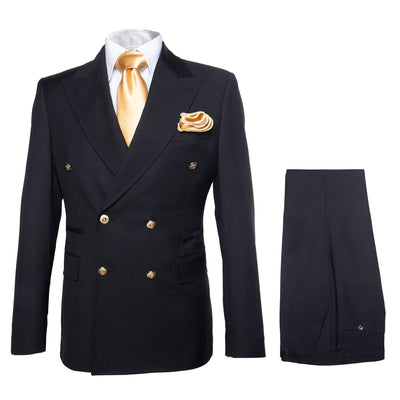 GR CLOTHING GRP DBA ROSSI U SM RM1101 / 34 REG MILANO DOUBLE BREASTED/ROSSI MAN