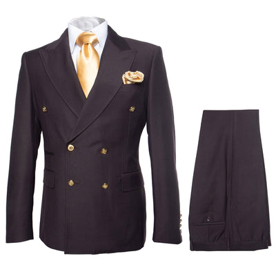 GR CLOTHING GRP DBA ROSSI U SM RM1173 / 34 REG MILANO DOUBLE BREASTED/ROSSI MAN/SOLID