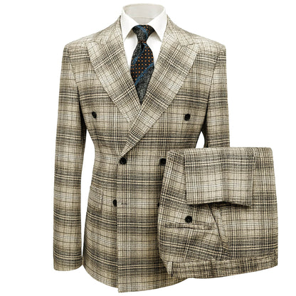 GR CLOTHING GRP DBA ROSSI U SM 40REG / RM2021 MILANO DOUBLE BREASTED SUIT