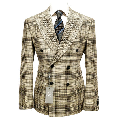GR CLOTHING GRP DBA ROSSI U SM MILANO DOUBLE BREASTED SUIT