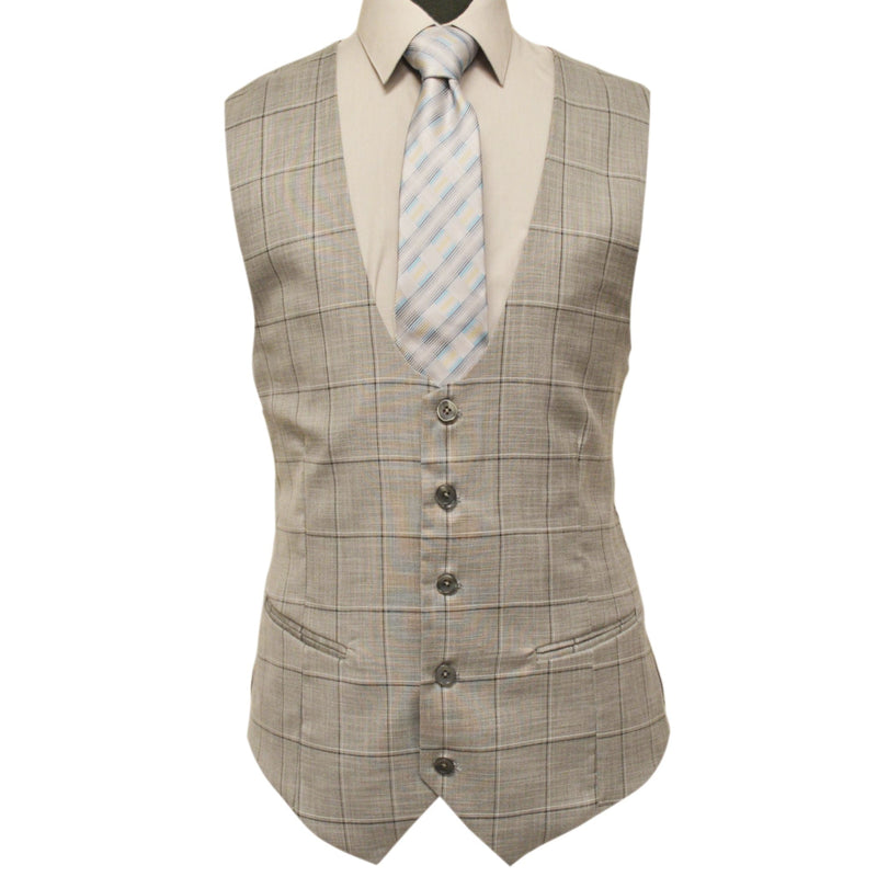 GR CLOTHING GRP DBA ROSSI U SM SYDNEY VESTED SUIT/Sydney-3pc