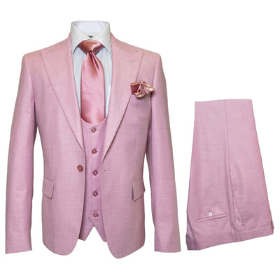 GR CLOTHING GRP DBA ROSSI U SM RM1211 / 34 REG TOM VESTED SUIT BY ROSSI MAN