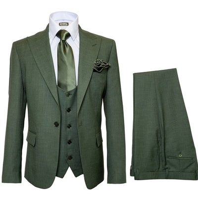 GR CLOTHING GRP DBA ROSSI U SM RM1721 / 34 REG TOM VESTED SUIT BY ROSSI MAN