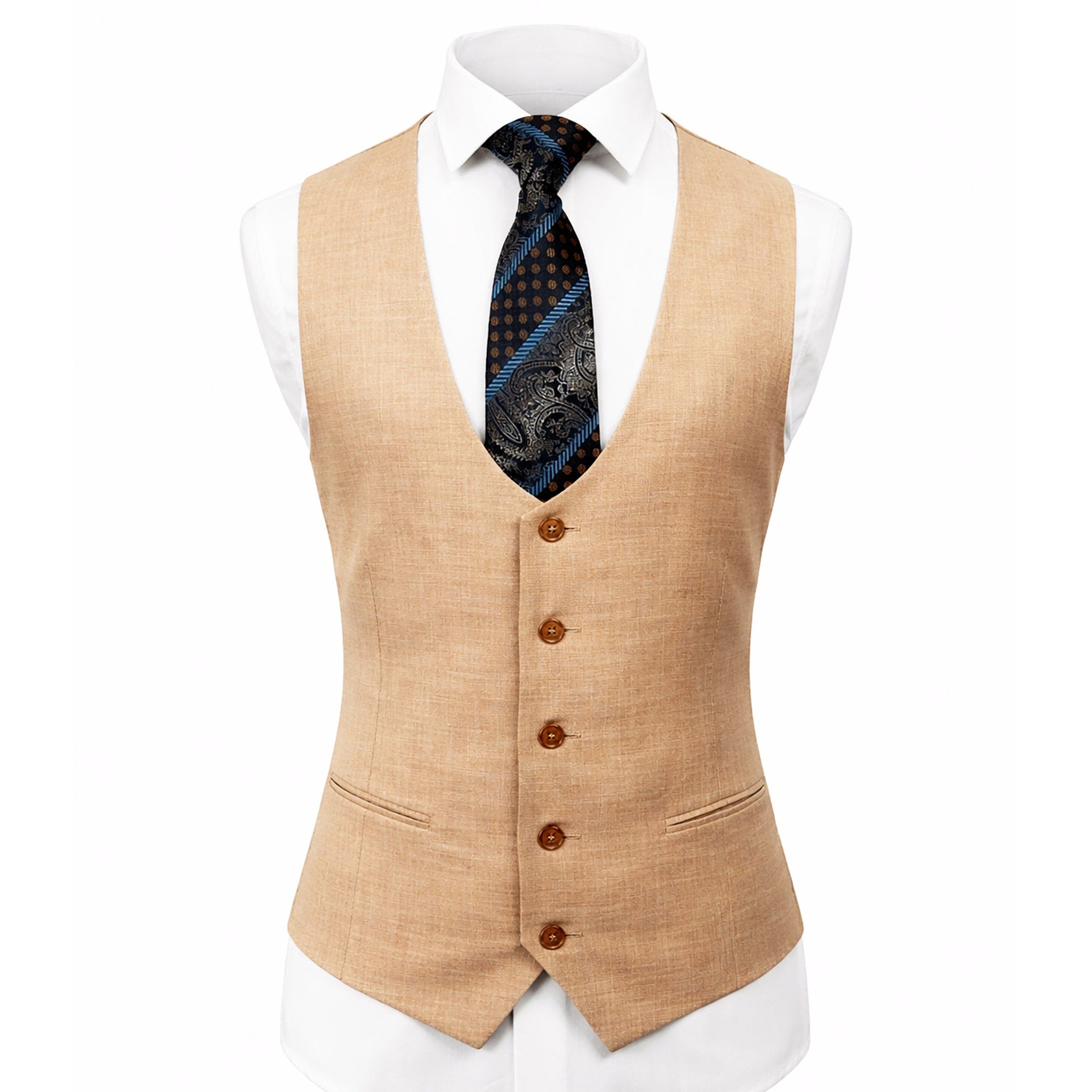 GR CLOTHING GRP DBA ROSSI U SM TOM VESTED SUIT BY ROSSI MAN / 3-piece suit