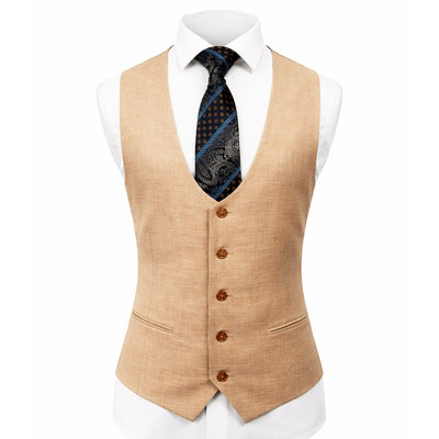 GR CLOTHING GRP DBA ROSSI U SM TOM VESTED SUIT BY ROSSI MAN / 3-piece suit