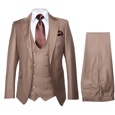 GR CLOTHING GRP DBA ROSSI U SS RM1172 / 34 REG MAX VESTED SUIT by Rossi Man