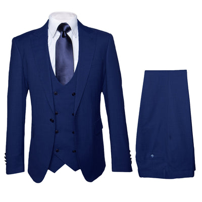 GR CLOTHING GRP DBA ROSSI U SS RM1102 / 34 REG MAX VESTED SUIT by Rossi Man