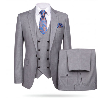 GR CLOTHING GRP DBA ROSSI U SS RM1389 / 34 REG Rossiman MAX Vested Suit
