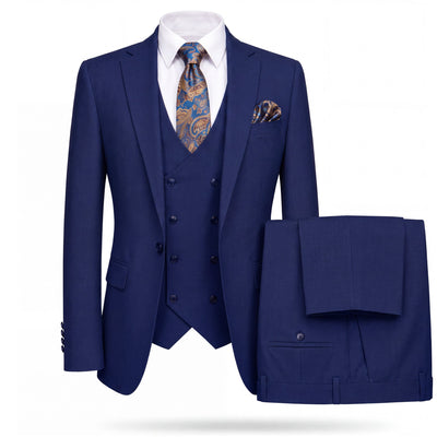 GR CLOTHING GRP DBA ROSSI U SS RM1102 / 34 REG Rossiman MAX Vested Suit