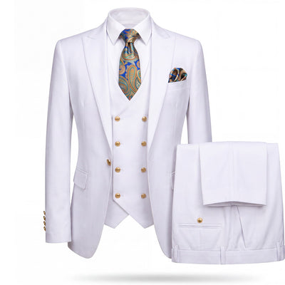 GR CLOTHING GRP DBA ROSSI U SS RM1374 / 34 REG Rossiman MAX Vested Suit