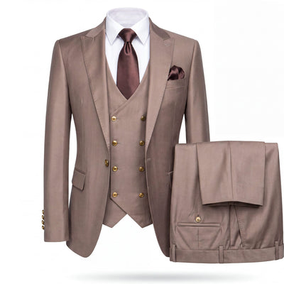 GR CLOTHING GRP DBA ROSSI U SS RM1172 / 34 REG Rossiman MAX Vested Suit