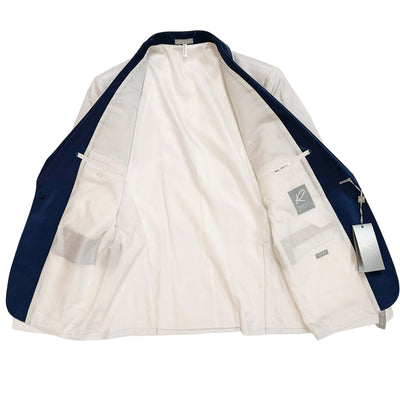 GR CLOTHING GRP DBA ROSSI XTUS Rossiman Premium Pinstripe Tuxedo 3 Piece Suit/Smoking R