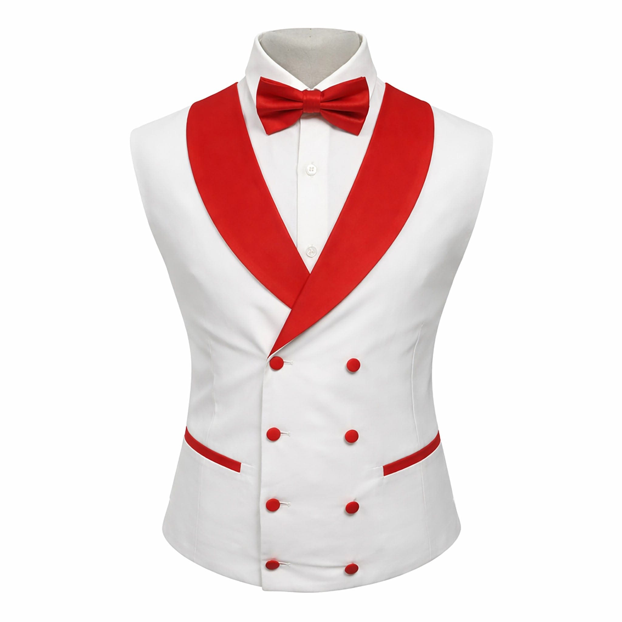 GR CLOTHING GRP DBA ROSSI XTUS Rossiman Premium Pinstripe Tuxedo 3 Piece Suit/Smoking R