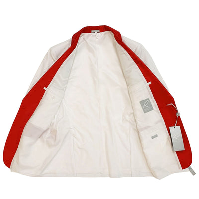 GR CLOTHING GRP DBA ROSSI XTUS Rossiman Premium Pinstripe Tuxedo 3 Piece Suit/Smoking R