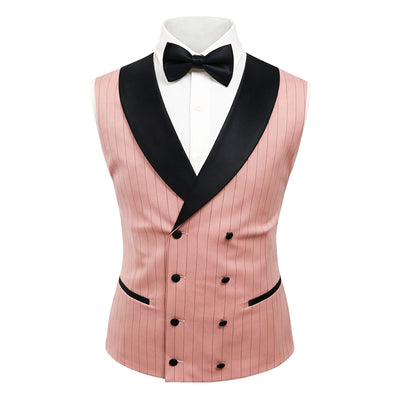 GR CLOTHING GRP DBA ROSSI XTUS Rossiman Premium Pinstripe Tuxedo 3 Piece Suit/Smoking R