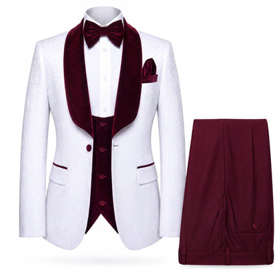 GR CLOTHING GRP DBA ROSSI XTUS RM1480 / XS Rossiman SMOKIING S Tuxedo Vested Suit